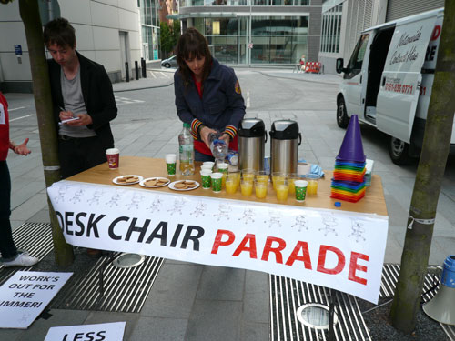 Desk Chair Parade